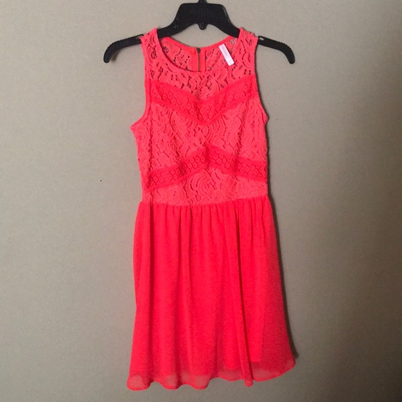 Hot Pink Lace Dress from Target - Picture 1 of 3